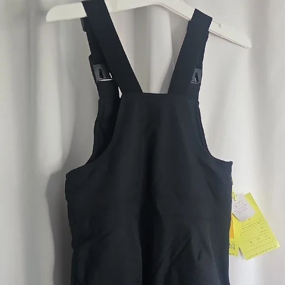 All In Motion Black Snow Bib Overalls - Picture 9 of 9